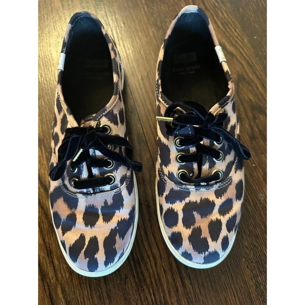 Keds Kate Spade Leopard Sneakers 7.5